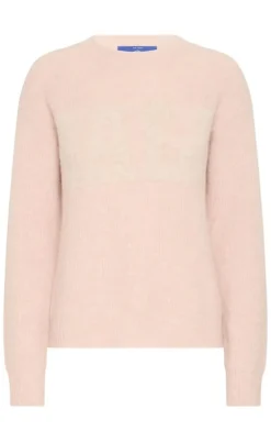 BALL Original Striktrøje - Stacy - Mauve Chalk Melange