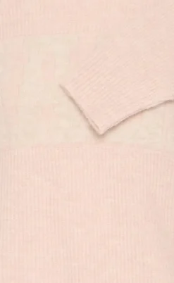 BALL Original Striktrøje - Stacy - Mauve Chalk Melange