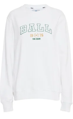 BALL Original Sweatshirt -  L. Taylor - Bright White