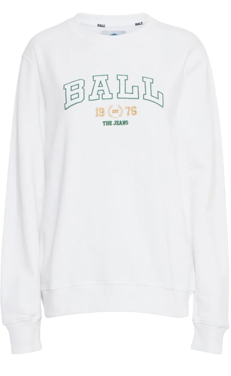 BALL Original Sweatshirt - L. Taylor - Bright White
