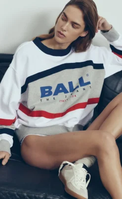 BALL Original Sweatshirt - Luca - Medium Grey Melange