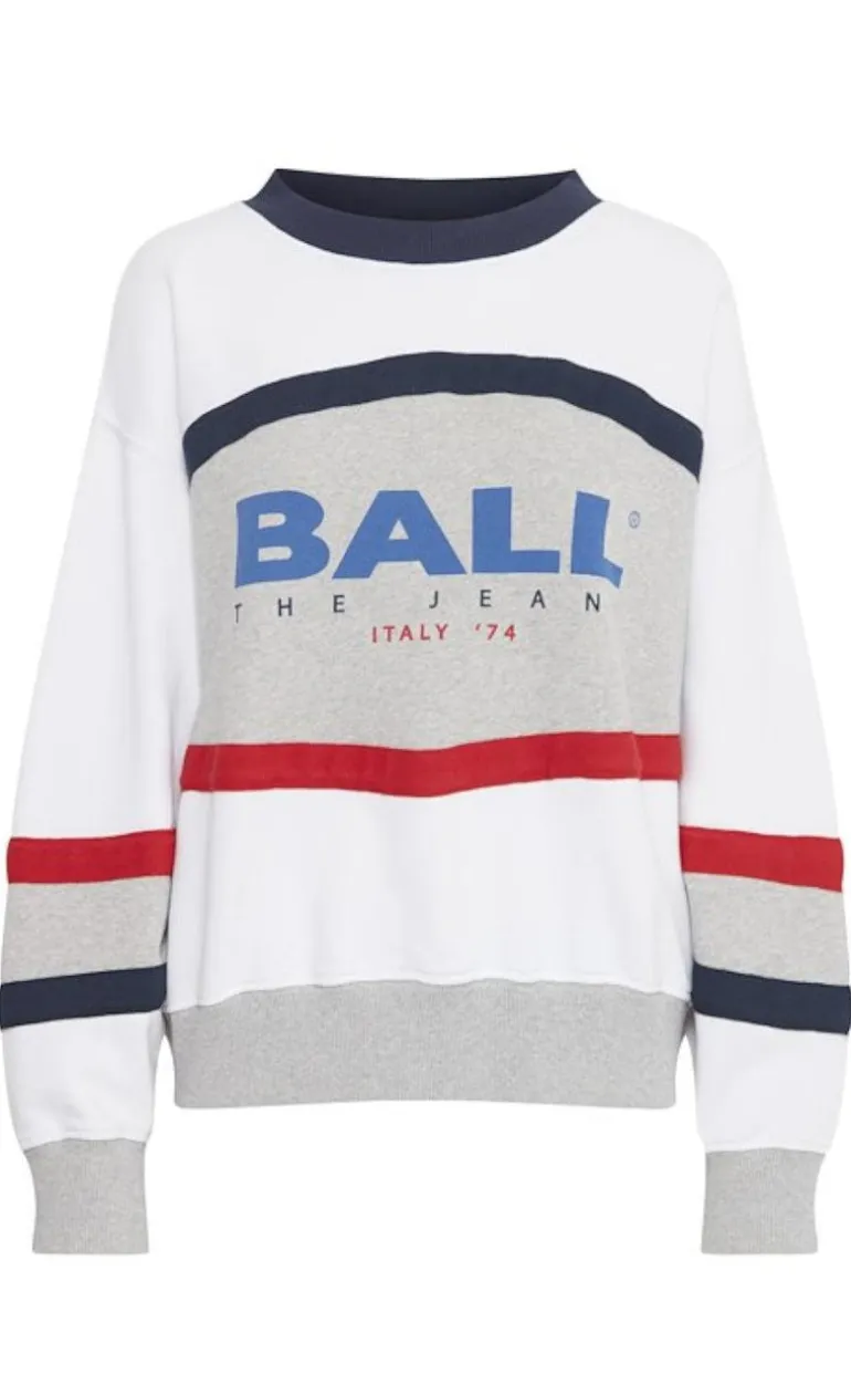 BALL Original Sweatshirt - Luca - Medium Grey Melange