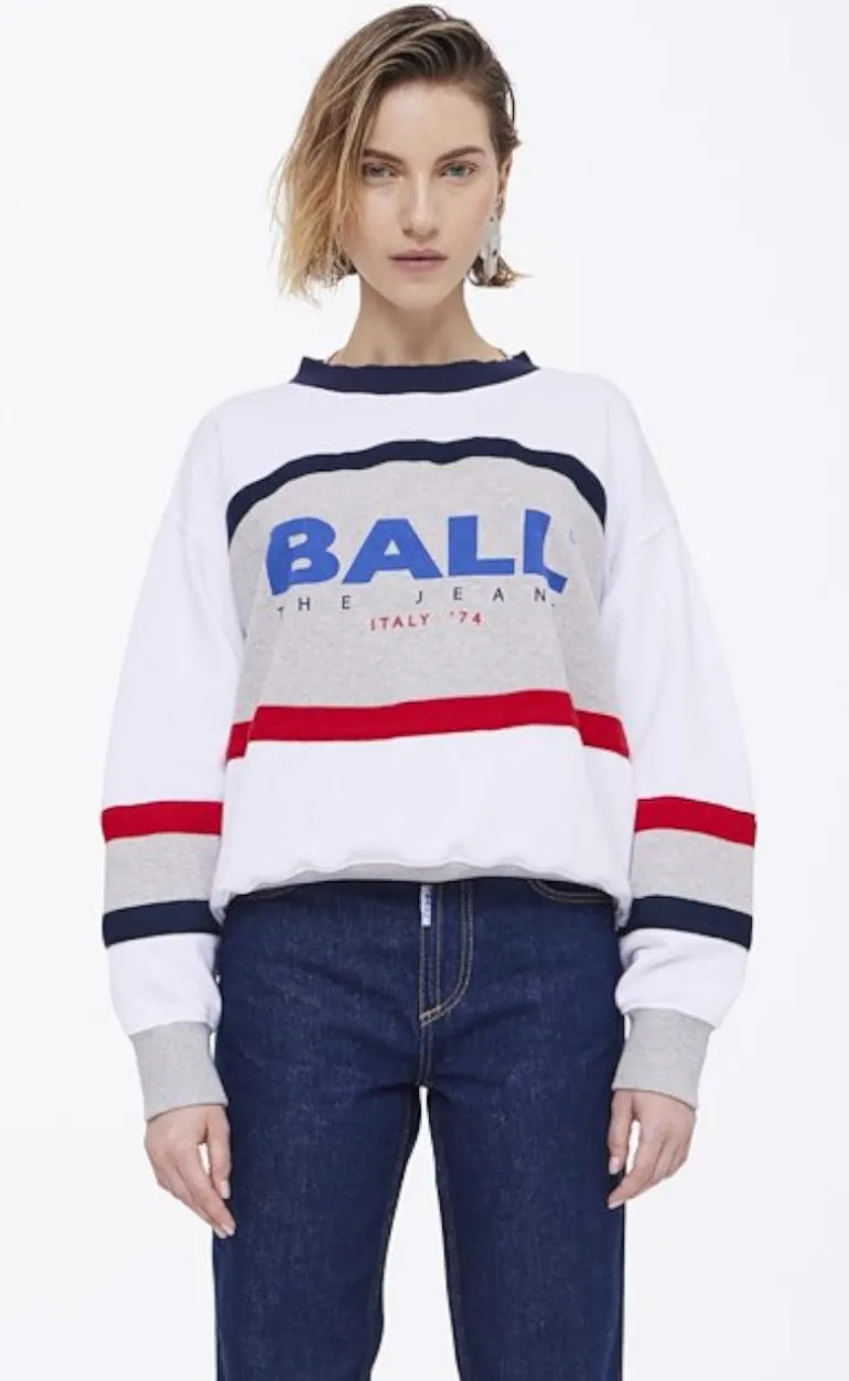 BALL Original Sweatshirt - Luca - Medium Grey Melange
