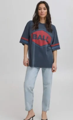 BALL Original T-shirt - Noemi - Sky Captain