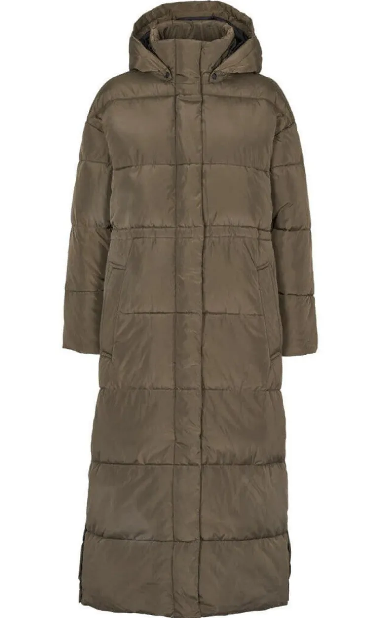 Basic Apparel Jakke - Dagmar Coat - Dark Army