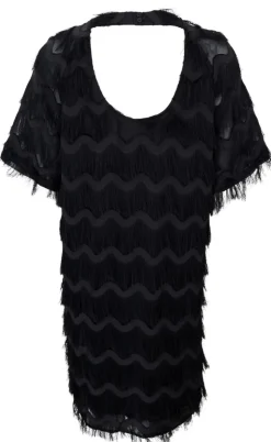 Black Colour Kjole - Gatsby - Black