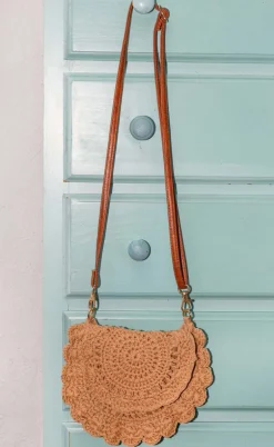 Black Colour Taske - Crochet - Nature