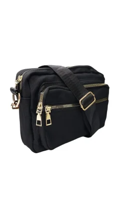 Black Colour Taske - Vanda - Black