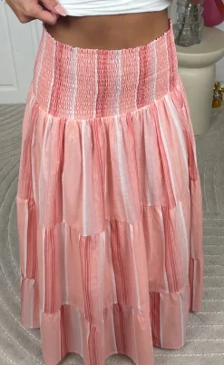 Continue Nederdel - Majse - Pastel Pink