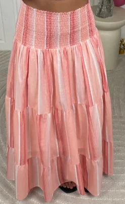 Continue Nederdel - Majse - Pastel Pink