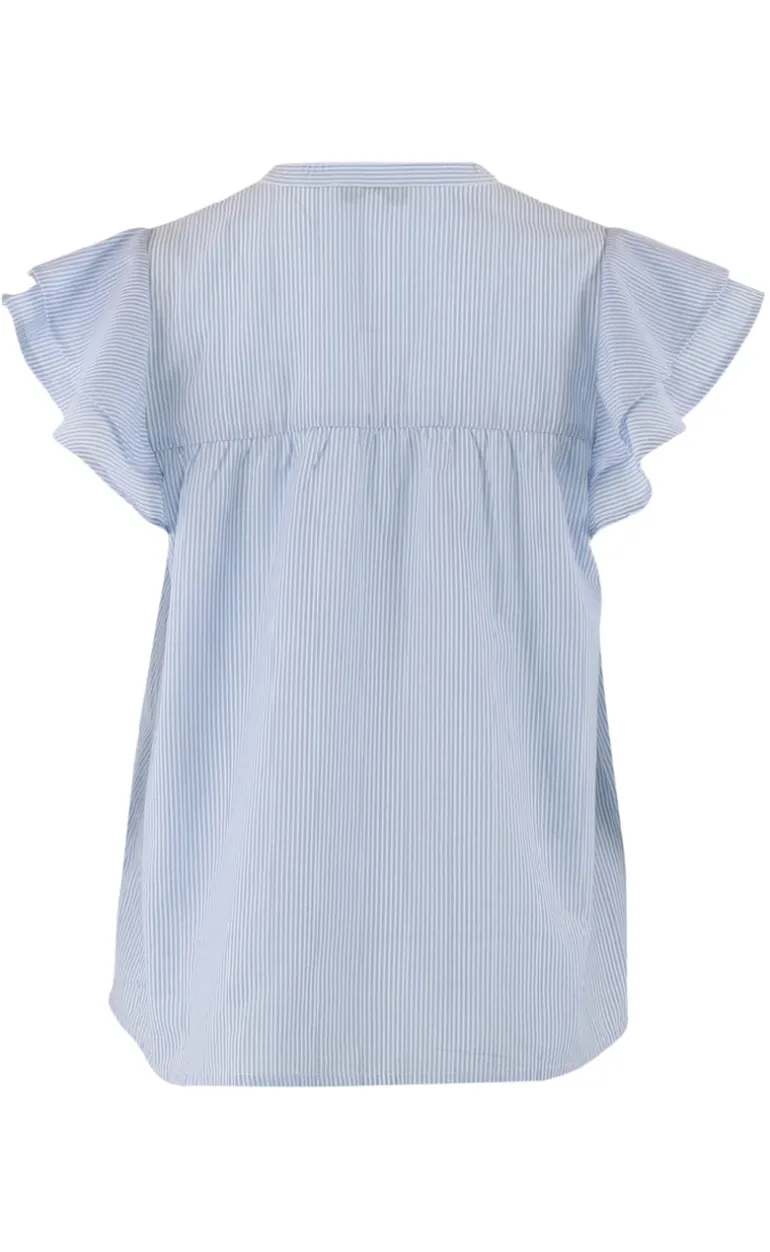 Continue Top - Christel - Blue Stripe