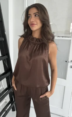 Continue Top - Liva - Brown