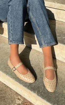 Copenhagen Shoes Ballerinaer - Forever Love - Beige