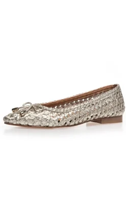 Copenhagen Shoes Ballerinaer - On My Love - Gold