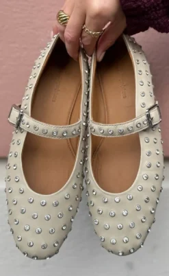 Copenhagen Shoes Ballerinaer - The Lovely Move - Beige