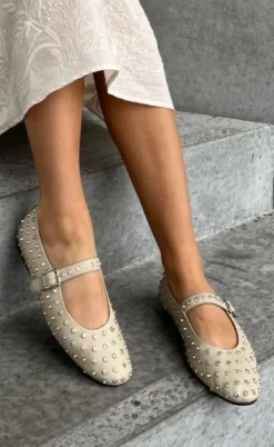 Copenhagen Shoes Ballerinaer - The Lovely Move - Beige