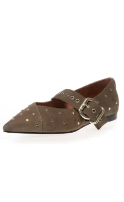 Copenhagen Shoes Ballerinaer - Be Sure - Army