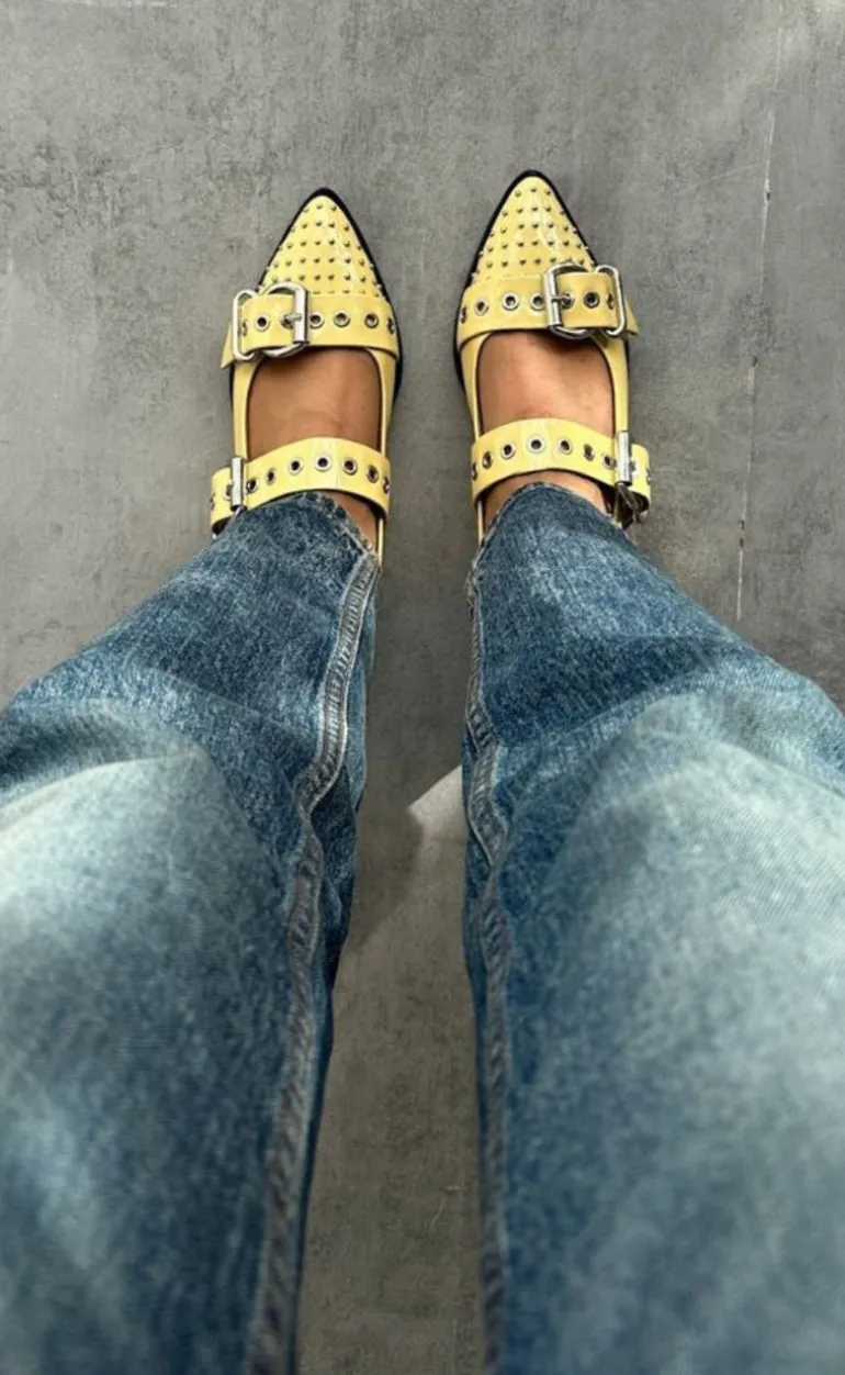 Copenhagen Shoes Loafers - Future Vibes Pantent - Yellow