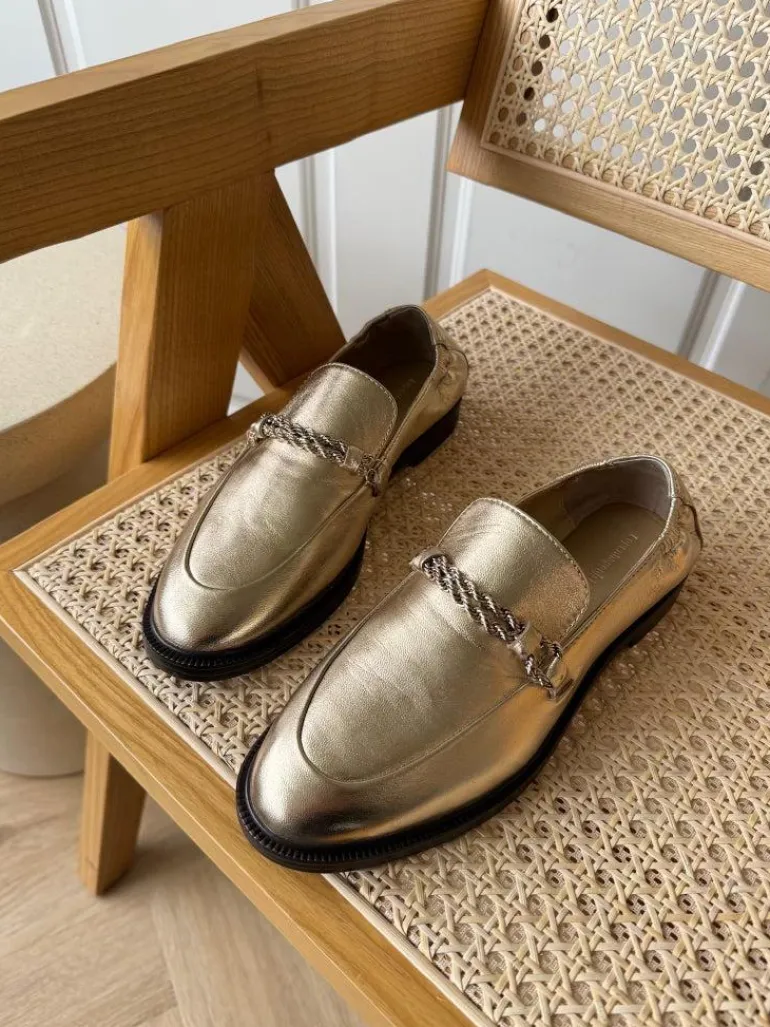 Copenhagen Shoes Loafers - Love And Walk - Platino