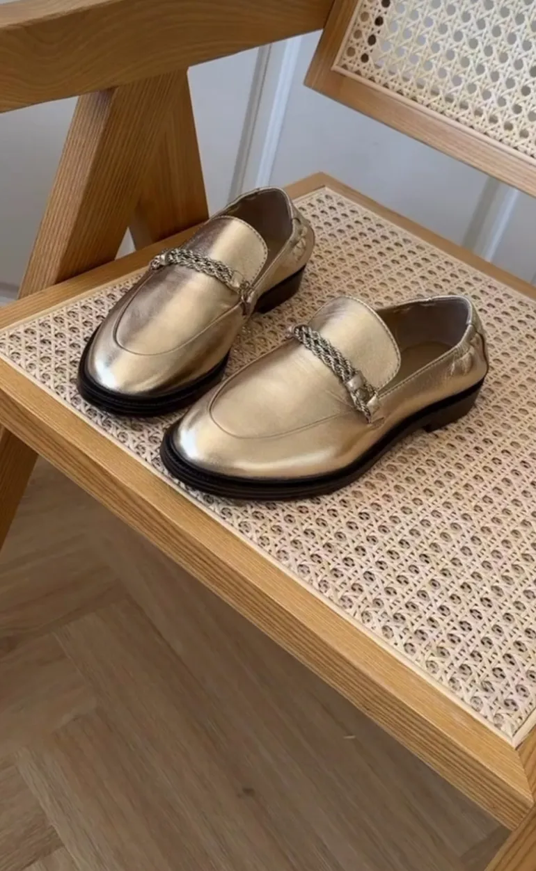 Copenhagen Shoes Loafers - Love And Walk - Platino