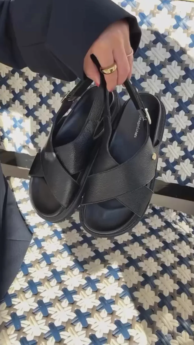 Copenhagen Shoes Sandal - Summertime - Black