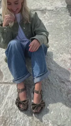 Copenhagen Shoes Sandal - The Summer Breeze - Grey Denim