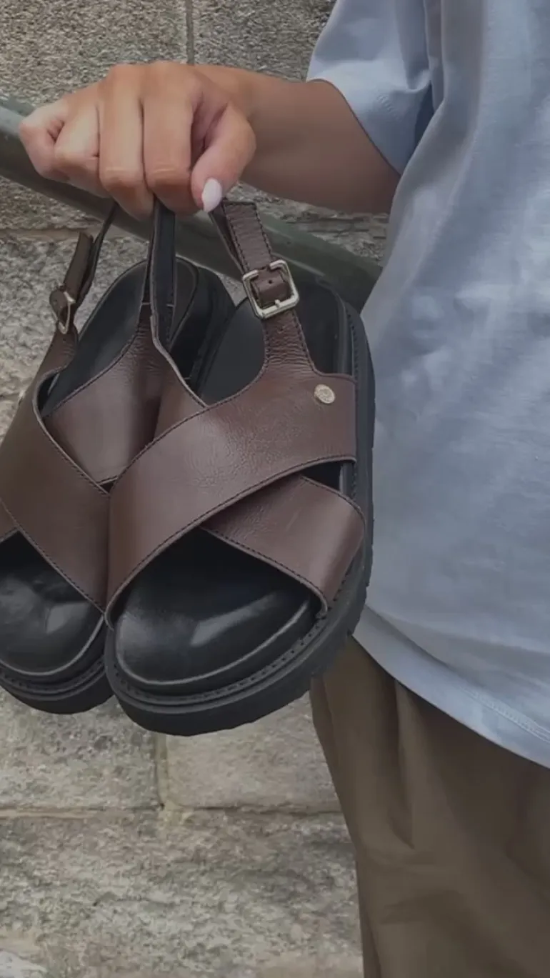 Copenhagen Shoes Sandal - Summertime - Dark Brown