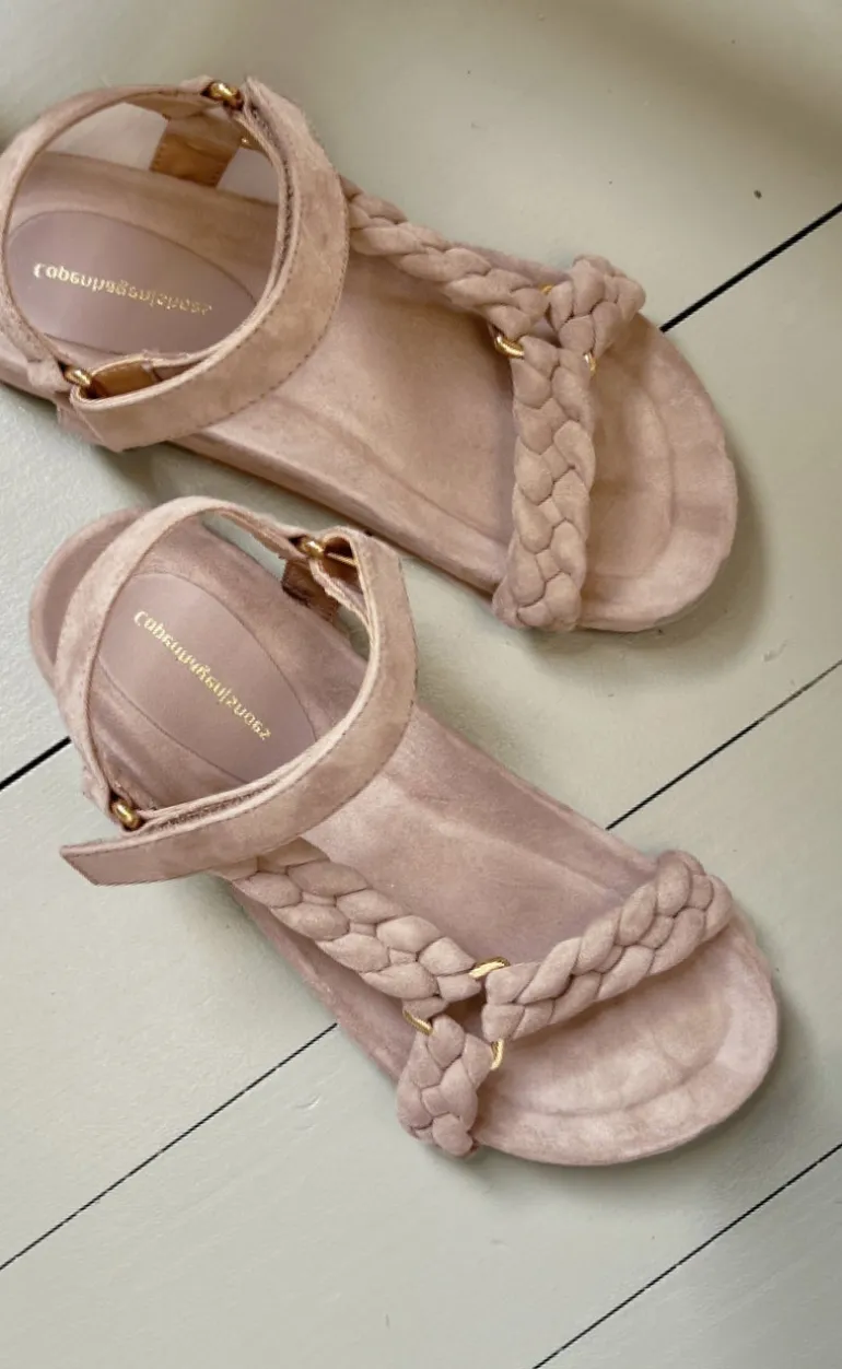 Copenhagen Shoes Sandaler - Beach Suede - Papaya