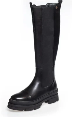 Copenhagen Shoes Støvle - Follow Me - Black (With Black Stiches)