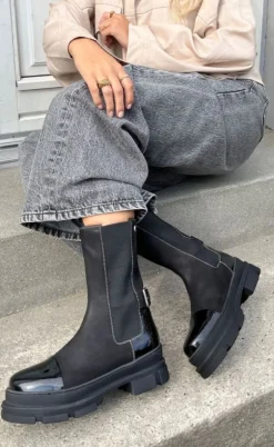 Copenhagen Shoes Støvle - The Belive Boot - Black