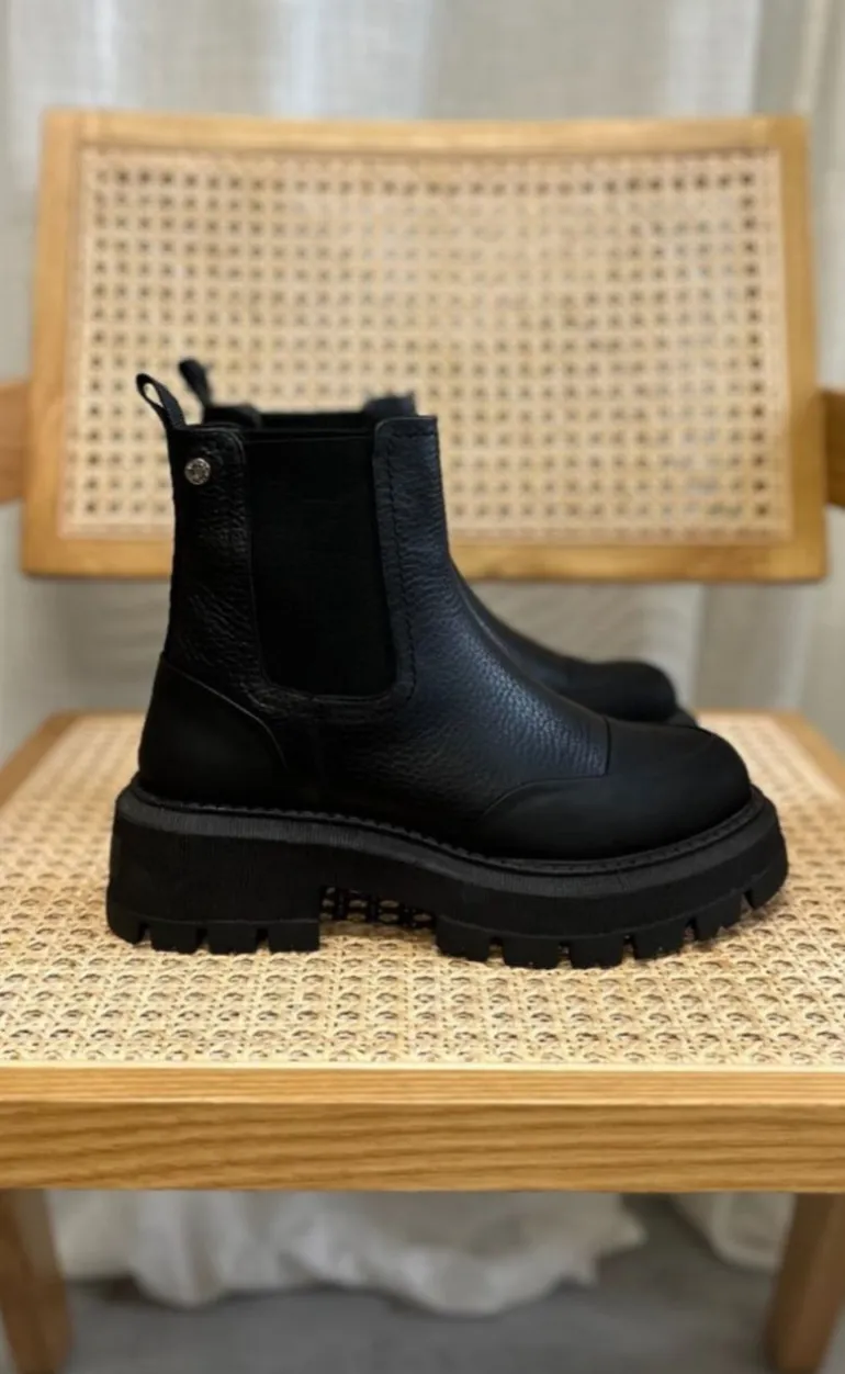 Copenhagen Shoes Støvler - Sally Girl Low - Black
