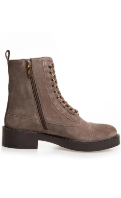 Copenhagen Shoes Støvler - New Rock Suede - Smoke