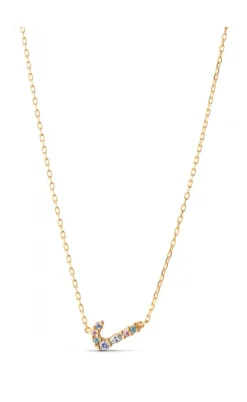 ENAMEL Copenhagen Halskæde - My Name - Gold Colour