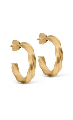 ENAMEL Copenhagen Øreringe - Vina Hoops - Gold Colour