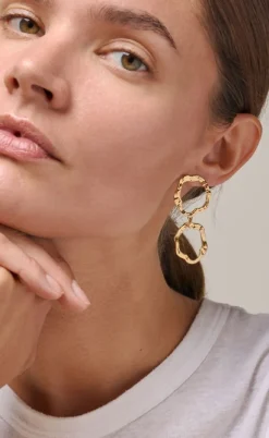 ENAMEL Copenhagen Øreringe - Miriam - Gold Colour