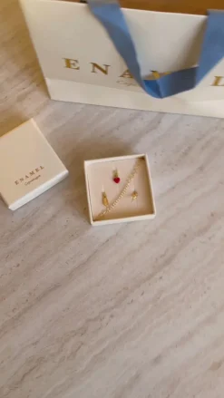 ENAMEL Copenhagen Vedhæng - Magic Key - Gold Colour