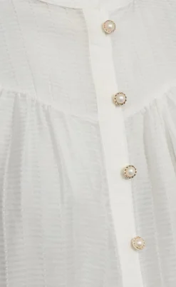 Freequent Bluse - Bella - Star Off-white