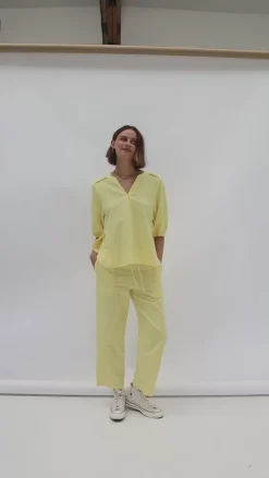 Freequent Bluse - Lava 204290 - Popcorn