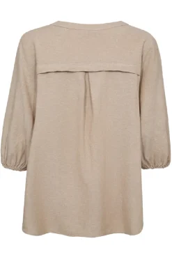 Freequent Bluse - Lava 204290 - Sand Melange