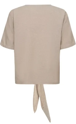 Freequent Bluse - Lava - Sand Melange