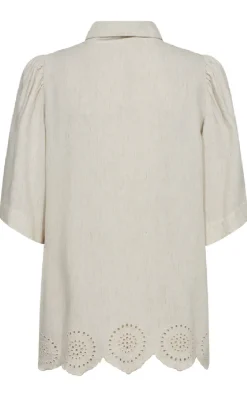 Freequent Bluse - Linus - Moonbeam Melange