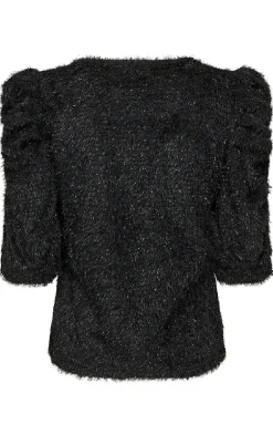 Freequent Bluse - Molurex - Black