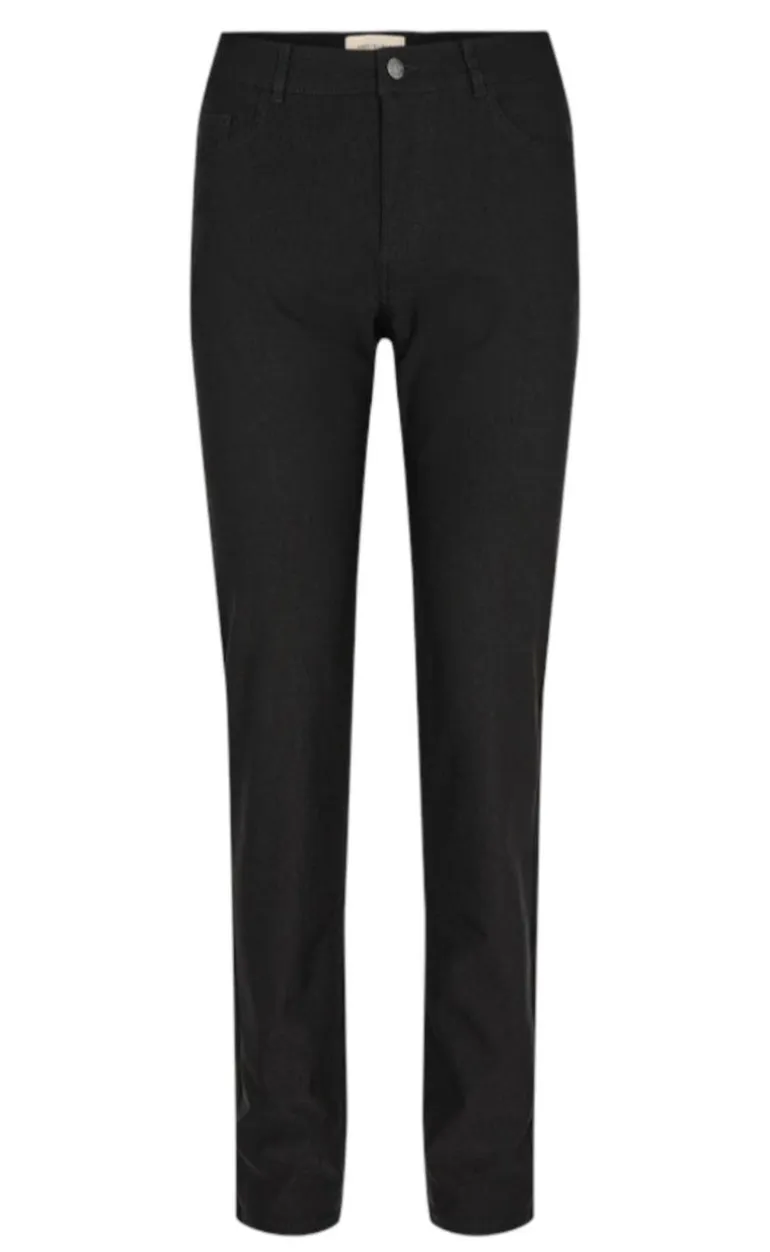 Freequent Bukser - Adina Straight - Black