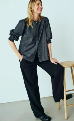 Freequent Bukser - Carma - Black