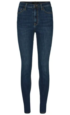 Freequent Bukser - Harlow - Medium Blue