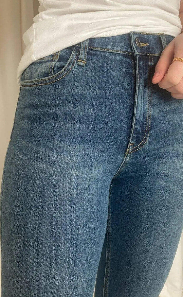 Freequent Bukser - Harlow - Medium Blue