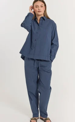 Freequent Bukser - Jally - Navy Blazer