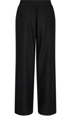 Freequent Bukser - Lava  - Black