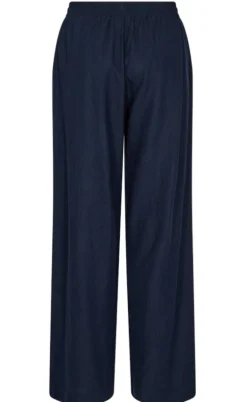 Freequent Bukser - Lava  - Navy Blazer