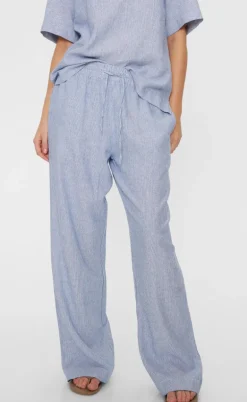 Freequent Bukser - Lava  - Off White w. Nebulas Blue